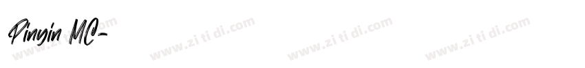 Pinyin MC字体转换